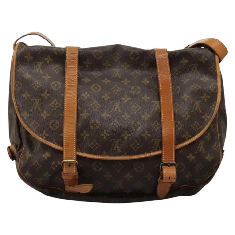 LOUIS VUITTON Monogram Saumur 43 Shoulder Bag M42252 LV Auth 116983 - Picture 2 of 16